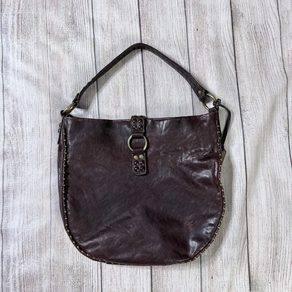 Frye Roxanne Leather Hobo Bag